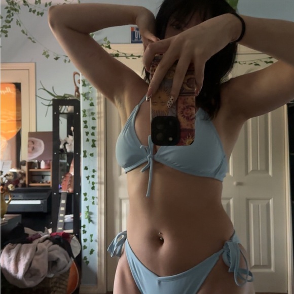 Target Sky Blue Bikini Set - Picture 1 of 1